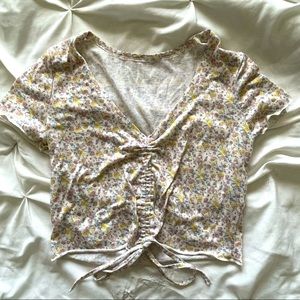 Floral Crop Top